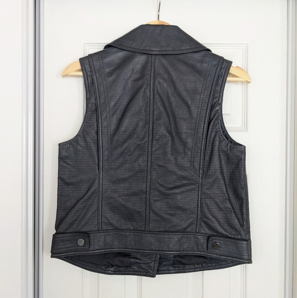 Vince textured leather vest! - Picture 6 of 6